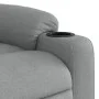 Electric Massage Recliner Light Gray Fabric by , Armchairs - Ref: Foro24-3206636, Price: 311,72 €, Discount: %