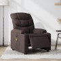 Dark Brown Fabric Electric Massage Recliner by , Armchairs - Ref: Foro24-3206641, Price: 307,23 €, Discount: %