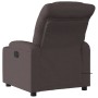 Dark Brown Fabric Electric Massage Recliner by , Armchairs - Ref: Foro24-3206641, Price: 307,23 €, Discount: %