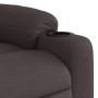 Dark Brown Fabric Electric Massage Recliner by , Armchairs - Ref: Foro24-3206641, Price: 307,23 €, Discount: %