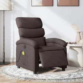 Elektrischer Massagesessel aus dunkelbraunem Stoff von , Sessel - Ref: Foro24-3203971, Preis: 285,71 €, Rabatt: %