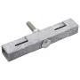 U-shaped trellis connector for garden 10 sets silver by vidaXL, Accessories for gates and fences - Ref: Foro24-144497, Price:...