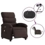 Dark Brown Fabric Electric Massage Recliner by , Armchairs - Ref: Foro24-3203971, Price: 280,80 €, Discount: %