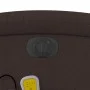 Dark Brown Fabric Electric Massage Recliner by , Armchairs - Ref: Foro24-3203971, Price: 280,80 €, Discount: %