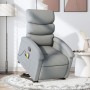 Light Gray Fabric Foot Recliner Massage Chair by , Armchairs - Ref: Foro24-3203990, Price: 269,70 €, Discount: %