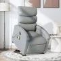 Sillón de masaje reclinable de pie de tela gris claro de , Sillones - Ref: Foro24-3203990, Precio: 288,04 €, Descuento: %