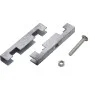 U-shaped trellis connector for garden 10 sets silver by vidaXL, Accessories for gates and fences - Ref: Foro24-144497, Price:...