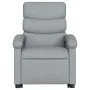Sillón de masaje reclinable de pie de tela gris claro de , Sillones - Ref: Foro24-3203990, Precio: 288,04 €, Descuento: %