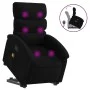Anhebbarer Massagesessel aus schwarzem Stoff von , Sessel - Ref: Foro24-3203992, Preis: 286,59 €, Rabatt: %