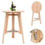 Mesa de bar plegable de madera de abeto 78 cm