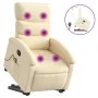 Liegender Fußmassagesessel aus cremefarbenem Stoff von , Sessel - Ref: Foro24-3203999, Preis: 328,02 €, Rabatt: %