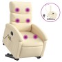 Liegender Fußmassagesessel aus cremefarbenem Stoff von , Sessel - Ref: Foro24-3203999, Preis: 309,94 €, Rabatt: %