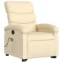 Liegender Fußmassagesessel aus cremefarbenem Stoff von , Sessel - Ref: Foro24-3203999, Preis: 328,02 €, Rabatt: %