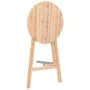Mesa de bar plegable de madera de abeto 78 cm de vidaXL, Mesas plegables - Ref: Foro24-45532, Precio: 141,47 €, Descuento: %