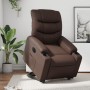 Brown Faux Leather Power Lift Recliner by , Armchairs - Ref: Foro24-3206615, Price: 325,22 €, Discount: %