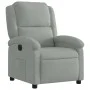 Light Gray Velvet Power Recliner by , Armchairs - Ref: Foro24-3204278, Price: 263,65 €, Discount: %