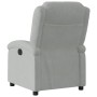 Sillón reclinable eléctrico de terciopelo gris claro de , Sillones - Ref: Foro24-3204278, Precio: 251,98 €, Descuento: %