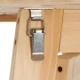 Mesa de bar plegable de madera de abeto 78 cm de vidaXL, Mesas plegables - Ref: Foro24-45532, Precio: 141,47 €, Descuento: %