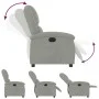 Light Gray Velvet Power Recliner by , Armchairs - Ref: Foro24-3204278, Price: 263,65 €, Discount: %