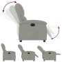 Sillón reclinable eléctrico de terciopelo gris claro de , Sillones - Ref: Foro24-3204278, Precio: 251,98 €, Descuento: %