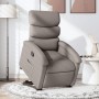 Sillón reclinable elevable tela gris taupe de , Sillones - Ref: Foro24-3203986, Precio: 257,46 €