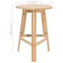 Fir wood folding bar table 78 cm by vidaXL, Folding tables - Ref: Foro24-45532, Price: 153,56 €, Discount: %