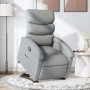 Sillón reclinable elevable de tela gris claro de , Sillones - Ref: Foro24-3203978, Precio: 257,46 €