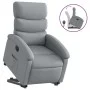 Light Gray Fabric Liftable Recliner by , Armchairs - Ref: Foro24-3203978, Price: 269,88 €, Discount: %
