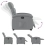 Hellgrauer, anhebbarer Liegesessel aus Stoff von , Sessel - Ref: Foro24-3203978, Preis: 252,47 €, Rabatt: %