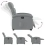Light Gray Fabric Liftable Recliner by , Armchairs - Ref: Foro24-3203978, Price: 269,88 €, Discount: %