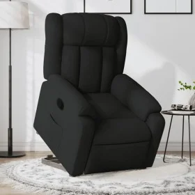 Black Fabric Liftable Recliner by , Armchairs - Ref: Foro24-3205318, Price: 284,58 €, Discount: %