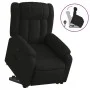 Anhebbarer Liegesessel aus schwarzem Stoff von , Sessel - Ref: Foro24-3205318, Preis: 284,58 €, Rabatt: %