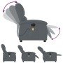 Elektrischer Massagesessel aus dunkelgrauem Samt von , Sessel - Ref: Foro24-3204290, Preis: 291,27 €, Rabatt: %