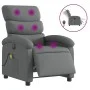 Elektrischer Massagesessel aus dunkelgrauem Stoff von , Sessel - Ref: Foro24-3203967, Preis: 258,88 €, Rabatt: %