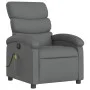 Elektrischer Massagesessel aus dunkelgrauem Stoff von , Sessel - Ref: Foro24-3203967, Preis: 258,88 €, Rabatt: %