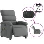 Electric massage recliner dark gray fabric by , Armchairs - Ref: Foro24-3203967, Price: 252,15 €, Discount: %