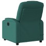 Sillón reclinable de masaje eléctrico tela verde oscuro de , Sillones - Ref: Foro24-3204362, Precio: 254,29 €, Descuento: %