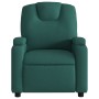 Sillón reclinable de masaje eléctrico tela verde oscuro de , Sillones - Ref: Foro24-3204362, Precio: 254,29 €, Descuento: %