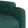 Sillón reclinable de masaje eléctrico tela verde oscuro de , Sillones - Ref: Foro24-3204362, Precio: 258,65 €, Descuento: %