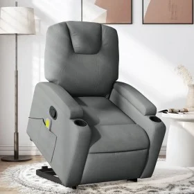 Liegender Fußmassagesessel aus dunkelgrauem Stoff von , Sessel - Ref: Foro24-3204381, Preis: 305,67 €, Rabatt: %