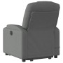 Silla de masaje reclinable de pie de tela gris oscuro de , Sillones - Ref: Foro24-3204381, Precio: 284,82 €, Descuento: %