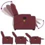 Hebbarer Massagesessel aus rotem Stoff von , Sessel - Ref: Foro24-3204383, Preis: 309,47 €, Rabatt: %