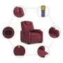 Hebbarer Massagesessel aus rotem Stoff von , Sessel - Ref: Foro24-3204383, Preis: 309,47 €, Rabatt: %