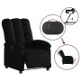 Sillón reclinable eléctrico de tela negro de , Sillones - Ref: Foro24-3204070, Precio: 239,08 €, Descuento: %