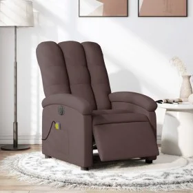 Elektrischer Massagesessel aus dunkelbraunem Stoff von , Sessel - Ref: Foro24-3204085, Preis: 282,55 €, Rabatt: %