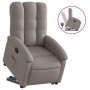 Liftable recliner taupe gray fabric by , Armchairs - Ref: Foro24-3204100, Price: 254,55 €, Discount: %