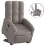 Liftable recliner taupe gray fabric by , Armchairs - Ref: Foro24-3204100, Price: 273,98 €, Discount: %