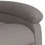 Liftable recliner taupe gray fabric by , Armchairs - Ref: Foro24-3204100, Price: 273,98 €, Discount: %