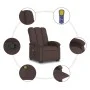 Liegender Fußmassagesessel aus dunkelbraunem Stoff von , Sessel - Ref: Foro24-3204109, Preis: 318,54 €, Rabatt: %
