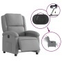 Sillón reclinable eléctrico tela gris claro de , Sillones - Ref: Foro24-3204140, Precio: 264,64 €, Descuento: %